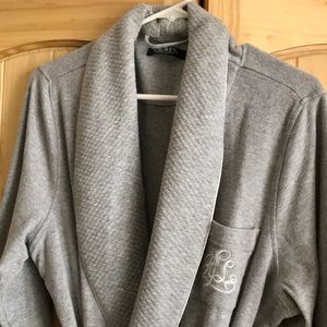 Women’s Lauren Ralph Lauren short quilted robe